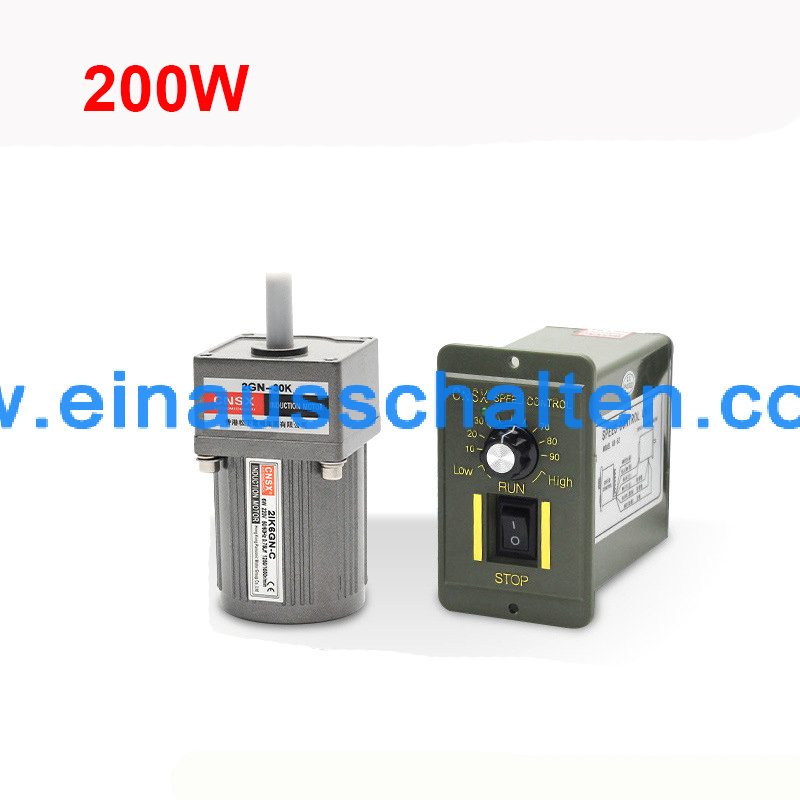 200W Getriebemotoren