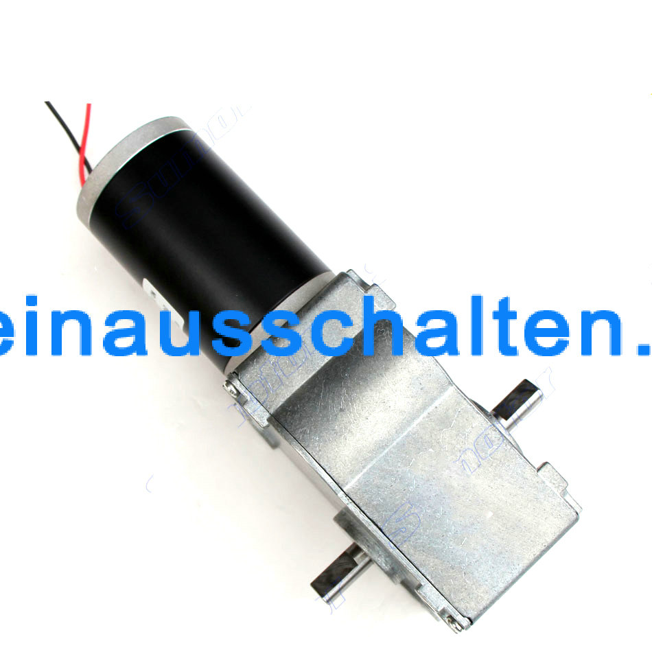 SC63ZY-DC worm gear motor