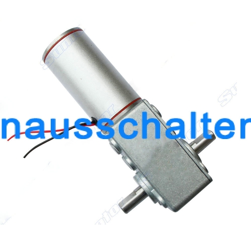 24V 14RPM 400Ncm / 40KG.cm Elektromotor mit doppelter Welle Elektromotor tor GleichstromMotor Einbaumotor Getriebe