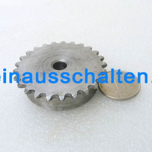 04C 25T 25 Zähne Taktabstand 6,35mm 1/4 "Bohrung 8mm Industriegetriebe Antreiben einzelner Zahnräder mechanisches Teil für Motor