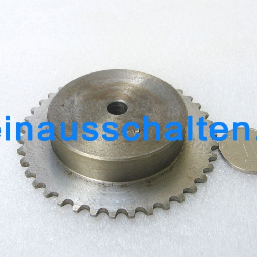 40Zähne Teilung 6.35mm 1/4 " Bore 10mm Industrie Getriebe Fahren einreihig Pinion mechanische Teile für Rollenkette