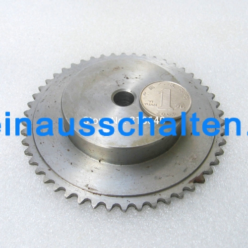 50Zähne Teilung 6.35mm 1/4 " Bore 10mm Industrie Getriebe Fahren einreihig Pinion mechanische Teile für Rollenkette