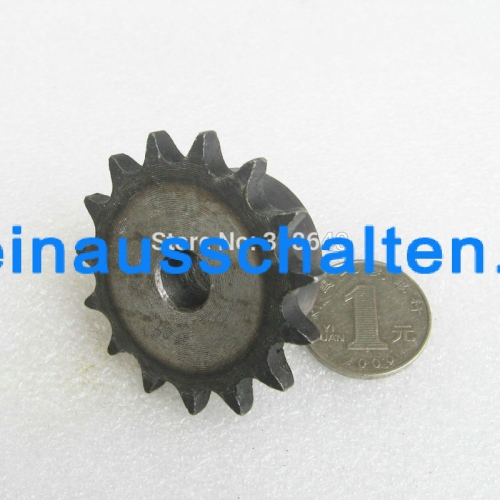 06B 15Zähne 9.525mm 3/8 "Bohrung 10mm Industrie Getriebe Driving Single Kettenräder mechanische Teile für Rollenkette