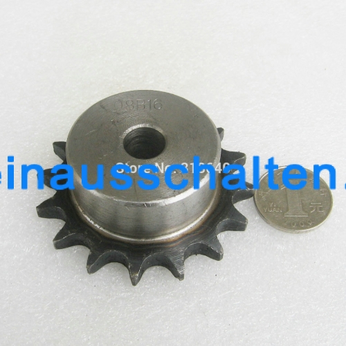 08B 16T 16Teeth Pitch 12.7mm 1/2" Bore 12mm Industry Transmission Driving Single Sprockets mechanical parts for roller chain