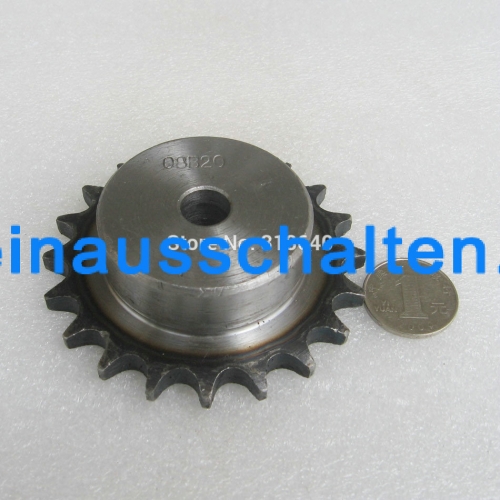 08B 20 Zähne 12.7mm 1/2 "Bohrung 12mm Industrie Getriebe Antriebszahnrad Einzelkettenräder mechanische Teile für Rollenkette Modellbau