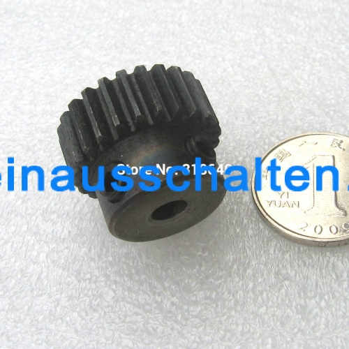 Spur Gear pinion 24T 24Teeth Mod 1 M=1 Width 10mm Bore 6mm 7mm 8mm Right Teeth main gear A3 steel cnc gear rack transmission RC