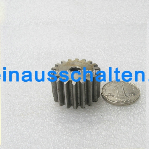 18 Zähne Modul=1.5 Stirnrad Zahnrad Breite 18mm Bohrung 6mm Rechte Stahl positives Zahnrad CNC Zahnrad Zahnstangengetriebemotor