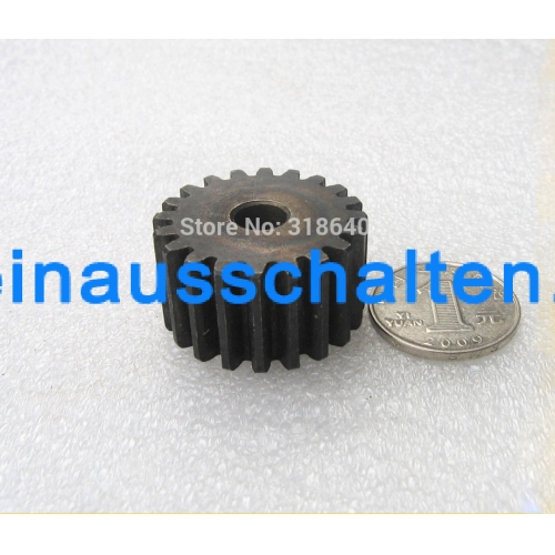 20 Zähne Modul=1.5 Stirnrad Zahnrad Breite 18mm Bohrung 6mm Rechte Stahl positives Zahnrad CNC Zahnrad Zahnstangengetriebemotor