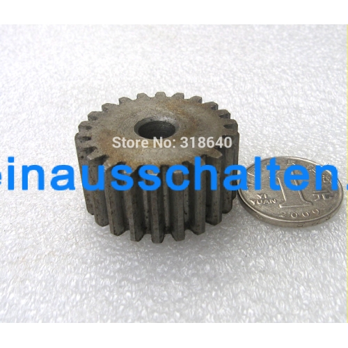 22 Zähne Modul=1.5 Stirnrad Zahnrad Breite 18mm Bohrung 8mm Rechte Stahl positives Zahnrad CNC Zahnrad Zahnstangengetriebemotor