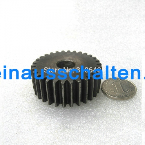 Spur Gear pinion 30T Mod 1.5 M=1.5 Width 18mm Bore 8mm Right Teeth 45# steel positive gear CNC gear rack transmission motor