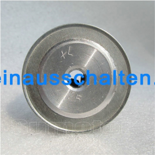 Aluminium Zahnriemenscheibe Bohrungs-Ø: 8/10mm Zähnezahl:25 Durchmesser:45mm Teilung:0.2"/5.080mm für 3D-Drucker CNC-Teile Transmission industriell