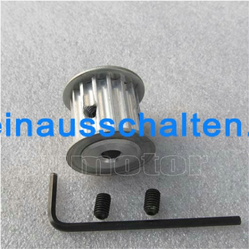 5M HTD Zahnriemenscheibe Bohrungs-Ø: 6/6.35/8mm Zähnezahl:15 Durchmesser:28mm Teilung:5mm Schrittmotor Servomotor ROBOTIC 3D Drucker Modellbau