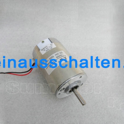 5000rpm 24V 1.5A 25W 6N*cm Bürstenmotoren Elektrischer Spielzeugmotor Lange Ausgangswelle für Zuckerwattmaschine Schiff Roboter Modellbau