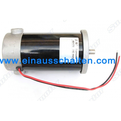 1600rpm DC 12V 10A 90W 70N*cm Bürstenmotor Industrie Hochdrehend Bürstenmotor hoch Drehmoment Elektrischer Tubular DC-Motor Durable Gleichstrommotor