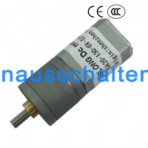 DC6v Getriebmotor Elektrischer Rückmotor 12-288rpm Motor DC 12v hoher Drehmoment niedrige Geschwindigkeit DIY Modell