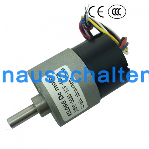 7 ~ 960 U / min Miniatur reversibler elektrischer Getriebemotor Hohes  Drehmoment 6v / 12v / 24v