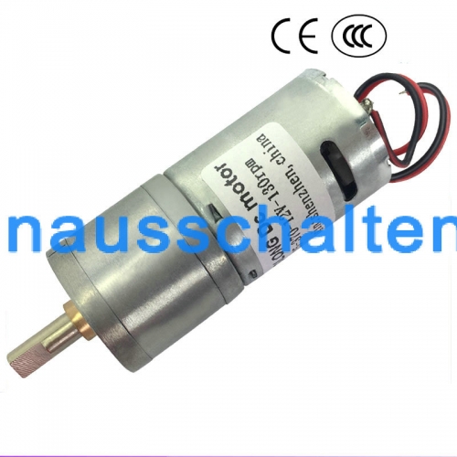 12V 130rpm Gear motor DC Smart Car motor,metal gear High torque 4KG.CM,magnetic shoe carbon brush motor