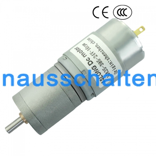 φ28 12-24v Zahnrad-Motor 15-1727rpm 12V Dc umgekehrter Mikro-Motor 24v elektrischer DC-Motor D Welle für allgemeine Verwendung