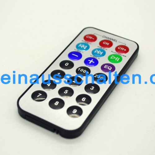 Infrared remote control / 21-button remote control / remote control unit / rubber remote control / can customize