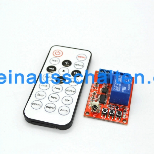 12V 1-channel infrared learning module receiver high-power remote control transmitter switch single-channel infrared switch