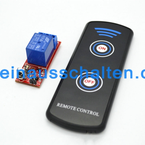 1 channel 12V infrared receiver control switch +2 button remote control / remote controller / infrared remote control switch