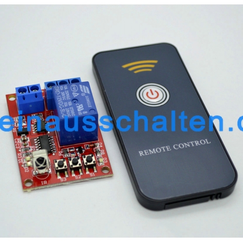 12V learning module +1 button remote control / infrared remote control learning module / 1 way infrared remote control switch