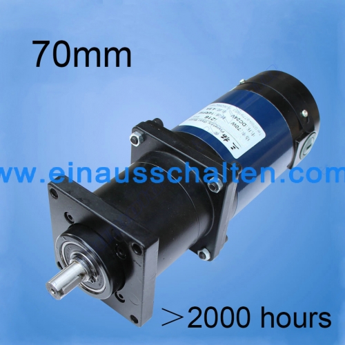 14rpm 3200N.cm DC24V 70mm DC-Getriebemotor Planetengetriebe Elektromotor Planetengetriebemotor Hochbelastet Groß Drehmoment Industrie Landwirtschaft