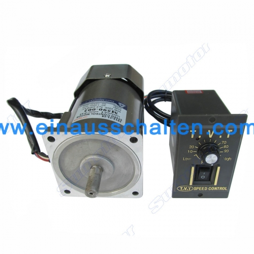 90W AC 230V Adjustable motor 50/60HZ high rpm high torque electric motor with speed controller CW CCW industrial Variable for honey extractor