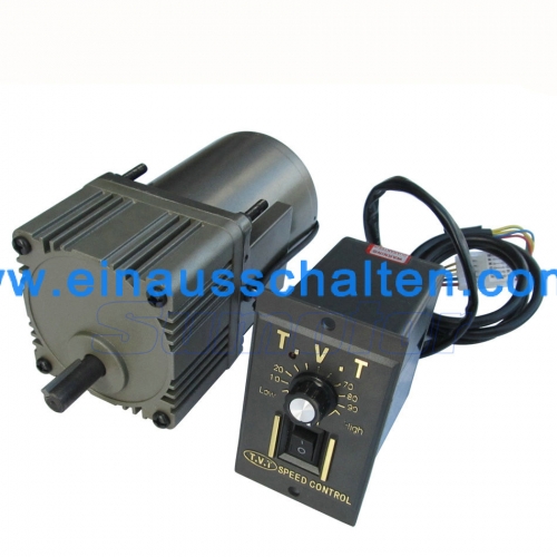 40W AC 220-240V 50 / 60HZ low rpm adjustable geared motor with speed controller CW CCW forward reverse motor Optional speed