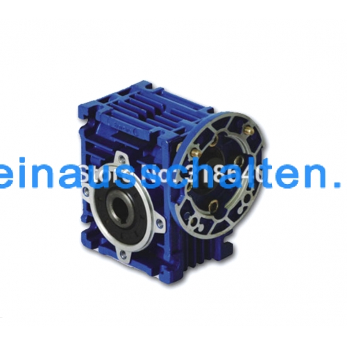 gearbox 1:5 Maximum 22 Nm Aluminum Alloy Reducer / NMRV 030-63B14 Flange Worm Gearbox