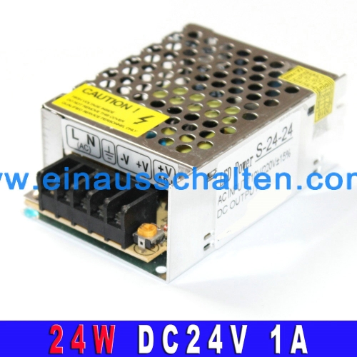 24v 1A 24W DC-Schalt netzteil -LED-Power Adapter Innen-Schaltnetzteil Transformatoren AC100-240V TO DC24 SMPS für LED-Streifen Licht CNC CCTV Module
