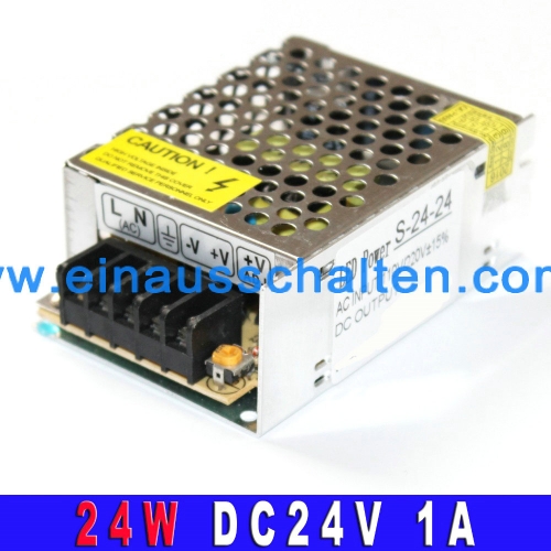 24v 1A 24W Indoor Switching Power Supply Transformers AC100-240V TO DC24 SMPS for LED Strip Light CNC CCTV Modules Lamp