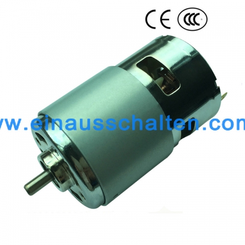 24V 8300 rpm Getriebemotor Gleichstrommotor Hochgeschwindigkeitsmotor 5 mm Wellendurchmesser großer Drehmomentmotor Niedriges Geräusch Kugellager