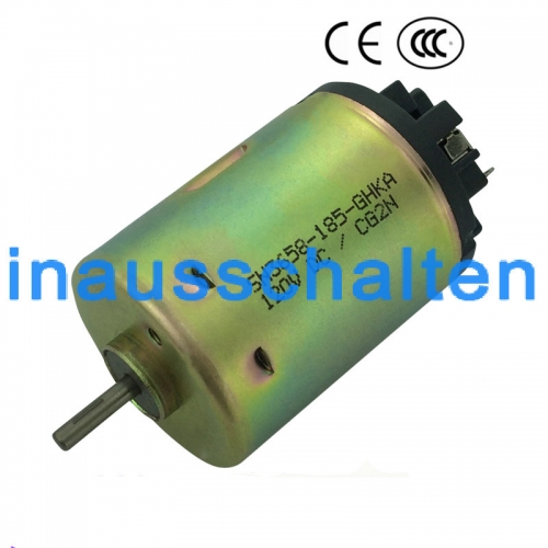 Micro-DC-Motor Low-Speed-Motor 24V ~ 120V breit Spannungsbereich klann ändern elektrischen Kohlenstoff 1600-8000rpm Mini Electric Bürste Motor