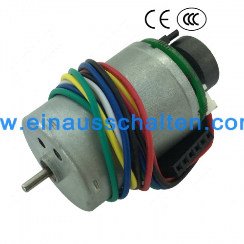 High Speed Motor Encoder Motor 12V DC Permanent Magnet Motor 4300RPM Adjustable Speed Intelligent Vehicle Toy Motor 6V 24V