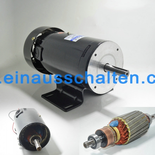 220 V DC permanent magnet motor controllable 3600 rpm motor power 500 W reversible variable industrial high-speed motor mute