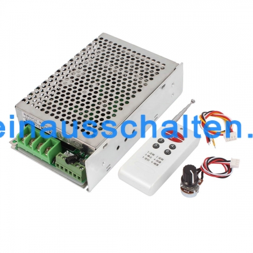 DC 12V 24V 30V Gleichstrom Kabellos Fernbedienung DC Motor Drehzahlregler Wendeschaltung Motor Funk Steuerung Schalter