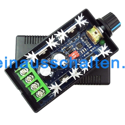 12V 24V 36V 48V 40A (max) PWM DC Motor Speed Control Adjustable Variable Speed Switching Controller