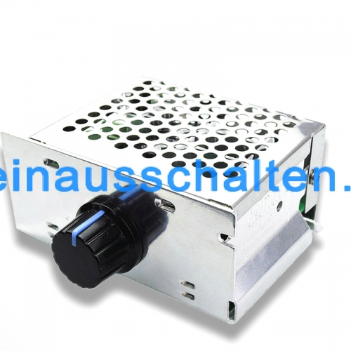 DC-Motor Drehzahlregler 12V24V36V48V High-Power Antrieb Modul PWM Regler 20A Metallhülle