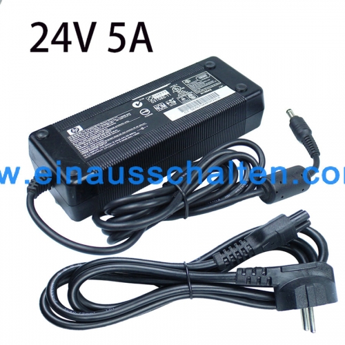 DC 24V 5A Power Supply Adapter Switching Transformer Charger Led Strip Driver Converter EU/US/UK/AU Plug