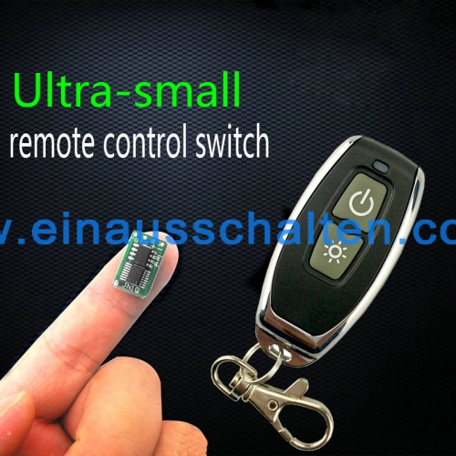 The world's smallest Wireless remote control switch 3.7v lithium battery Power controller remote control ON/OFF Miniature module