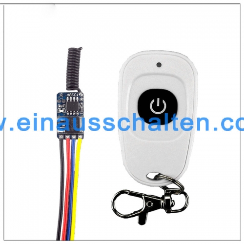 RF 433mhz mini Fernbedienung Switch Wireless Garage Tür Steuerung Sender Presenter DC3.3V bis 24V Empfänger+ Transmitter