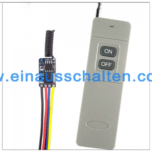 1Kanal Mini Funkschalter Empfänger universal DC 3.7V 5V 6V 9V 12V