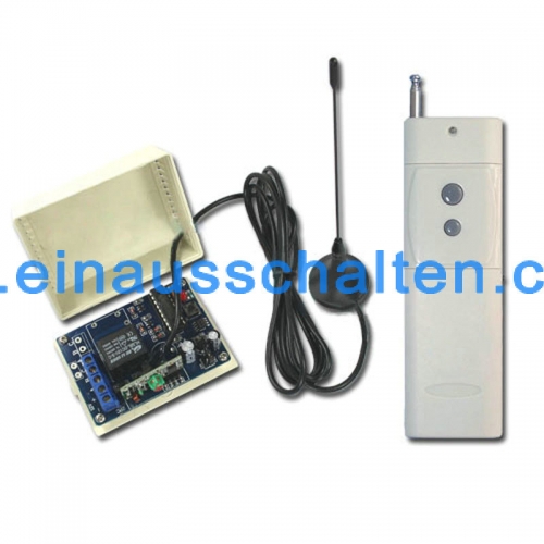 12V 1 Kanal Funk Wireless Fernbedienung Schalter System 4 Sender& 4  Empfänger Relais Smart House z-Welle Lichtschalter Tür Modellbau mini [ 0060113] - €53.90 