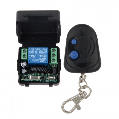 12V 1 ch rf wireless remote control light switch receiver transmitter System for Garage Door 315HMz/433MHz