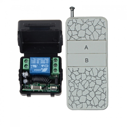 DC12V Door Access Remote Control Wireless Switch System Momentary Learning Transmitter Momentary Toggle Adjusted