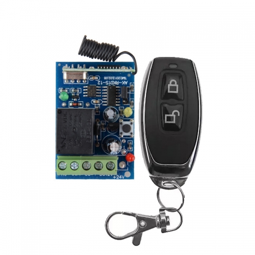 DC 12V 1 CH 10A RF Wireless Remote Control Lighting Switch System, Transmitter + Receiver,315Mhz 433 MHZ