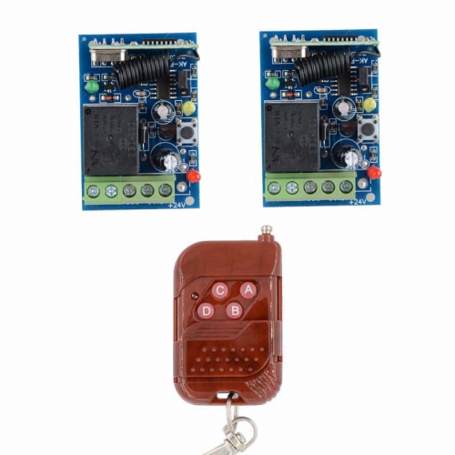 DC 12V 2 CH RF drahtloses Fernsteuerungs-Beleuchtung-Schalter-System, Übermittler + 2 Empfänger, arbeiten Weise im Jog-Toggle-Modell