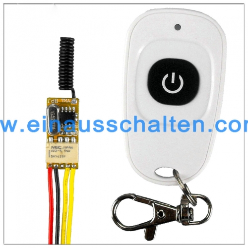 Funk Fernbedienung Universal Wireless Fernbedienung 12V DC oder AC