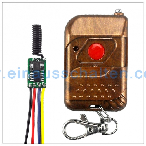 RF 1CH 433mhz DC3V-24V Wireless Retmote Control Switch 12v Presenter Led home Lighting Mini Transmitter Receiver